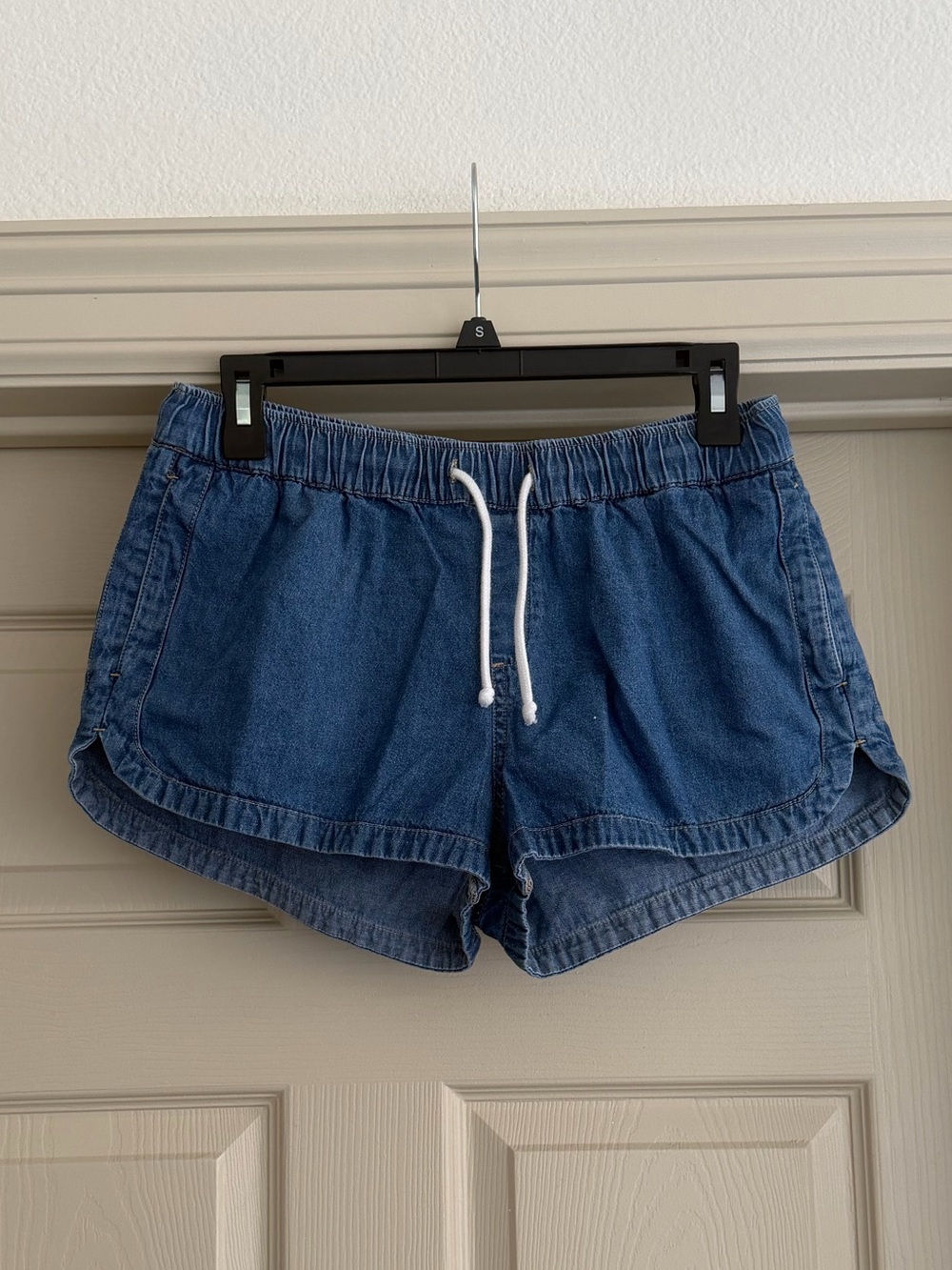 Roxy Blue Denim Pull on Short